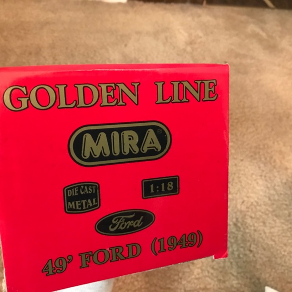 MIRA Golden Line 1:18 1949 Ford Die Cast NIB - Picture 7 of 7